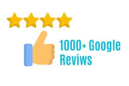 1000+ Google Reviews